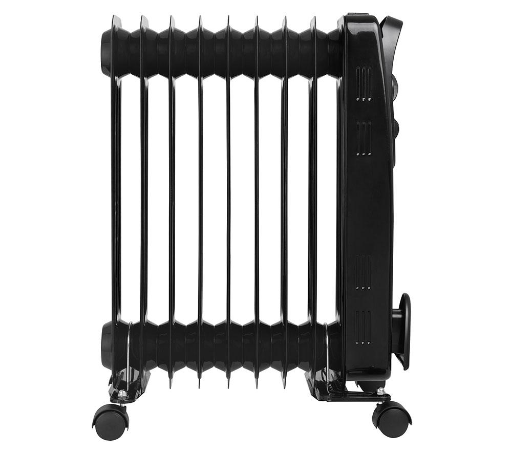ABODE AOFR9003B Portable Oil-Filled Radiator - Black image number 2 of 15