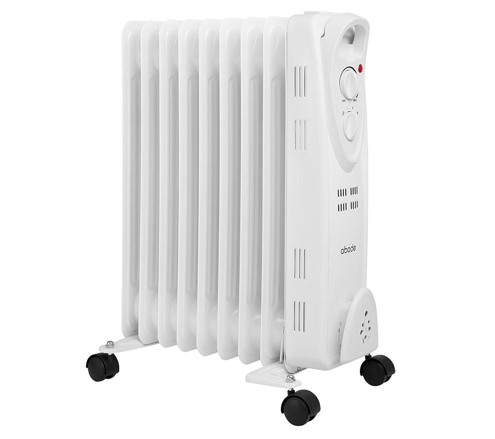 ABODE AOFR9003 Portable Oil-Filled Radiator - White image number 3 of 15