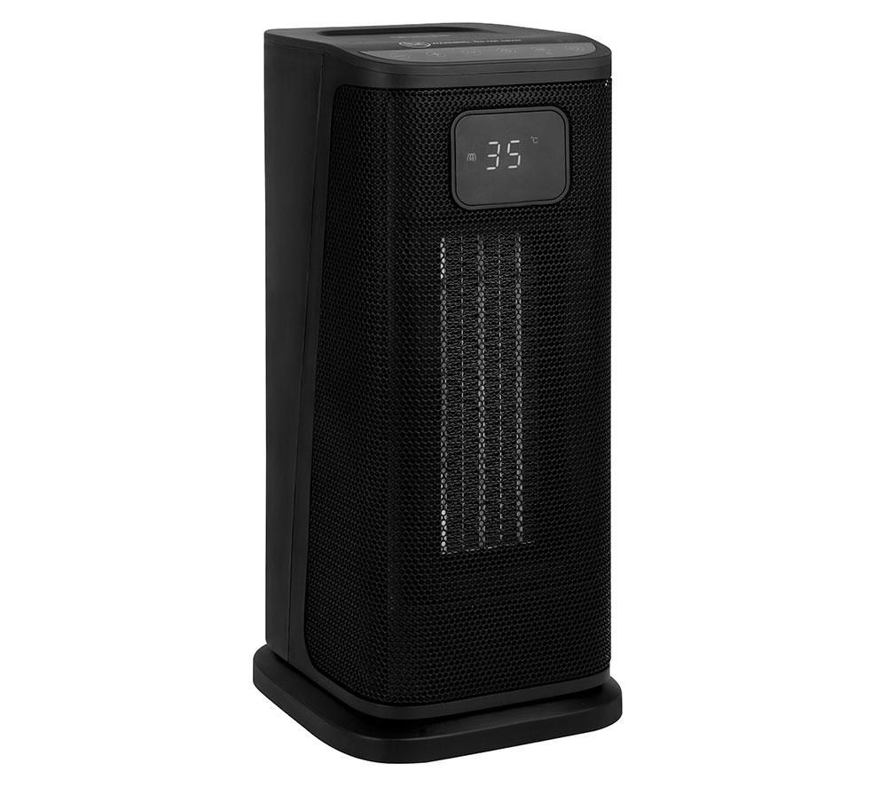 ABODE ACTH2005 Hot & Cool Ceramic Fan Heater - Black image number 2 of 17