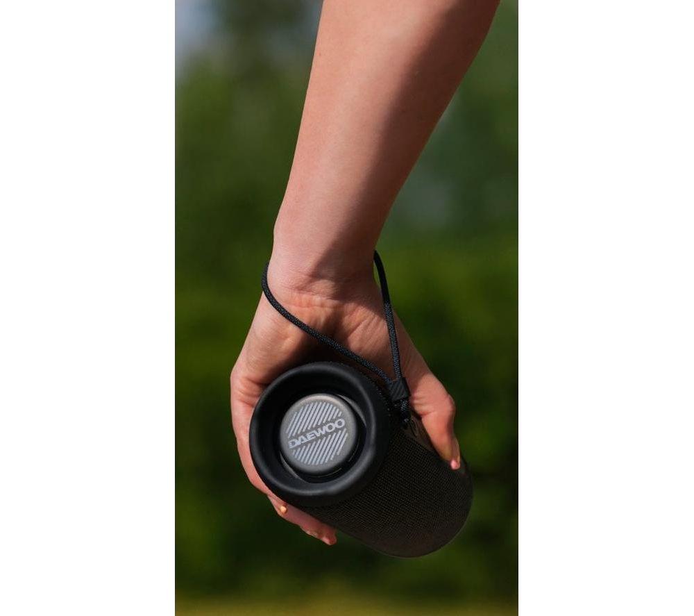 DAEWOO Boom Beat Splash Portable Bluetooth Speaker - Black image number 6 of 6