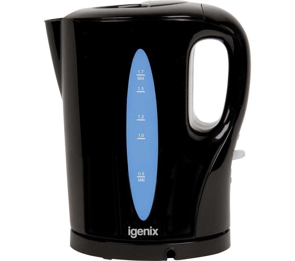 IGENIX IGPK32 2-Slice Toaster & Kettle Bundle - Black image number 2 of 3