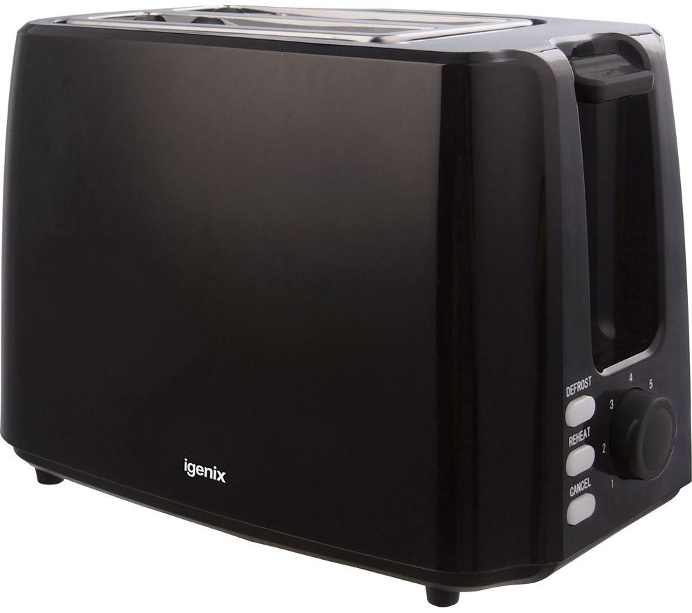 IGENIX IGPK33 2-Slice Toaster, Kettle & Iron Bundle - Black image number 4 of 4
