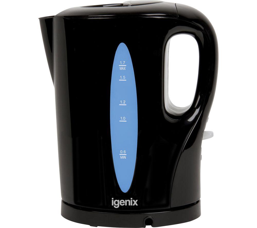 IGENIX IGPK34 2-slice Toaster, Jug Kettle & Solo Microwave Bundle - Black image number 2 of 4