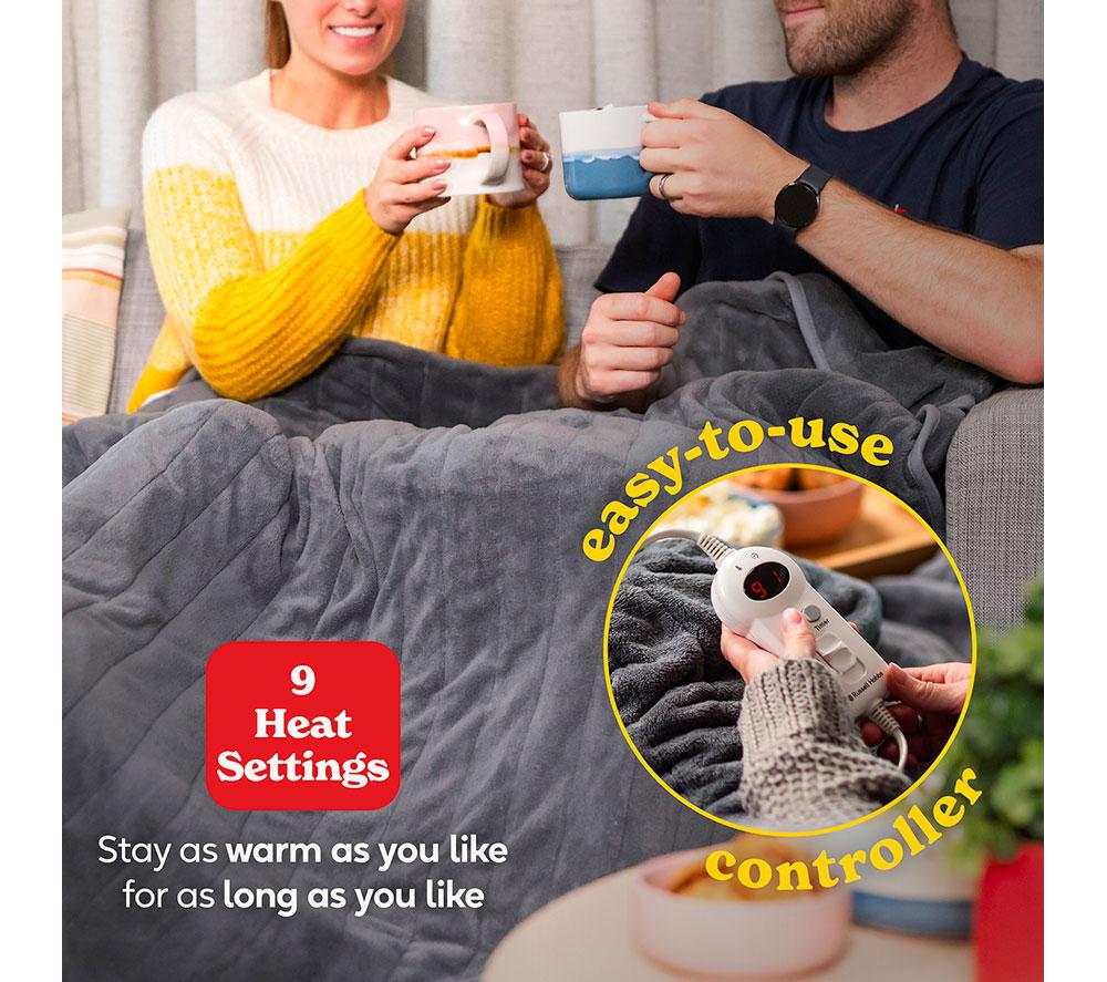 RUSSELL HOBBS RHHT1004GR Electric Blanket - Double image number 6 of 12