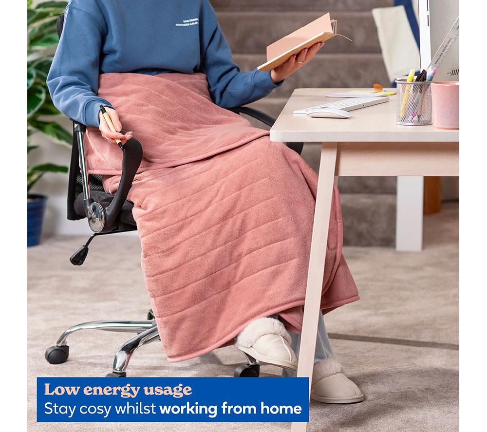 RUSSELL HOBBS RHHT1004PNK Heated Throw - Double image number 6 of 12