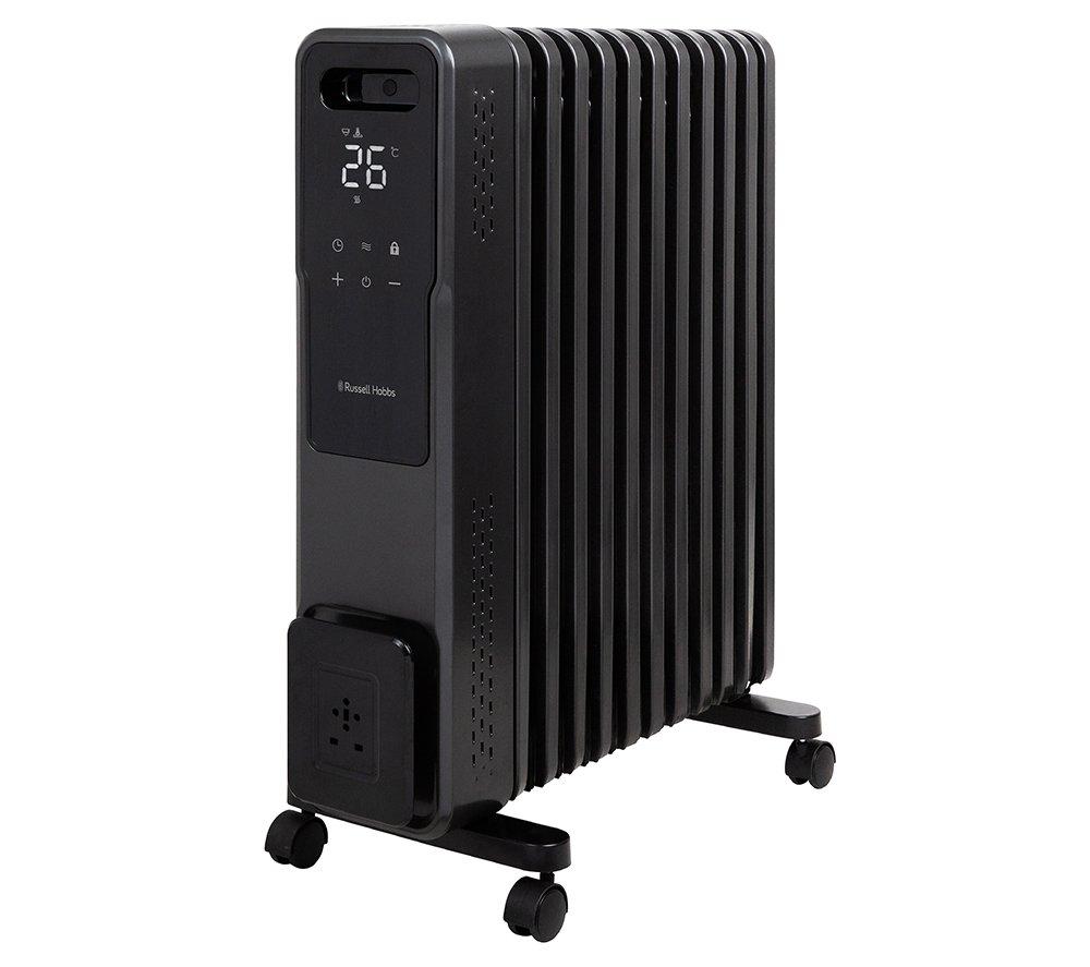 RUSSELL HOBBS RHOFR2500-M-D Portable Oil-Filled Radiator - Graphite image number 4 of 16