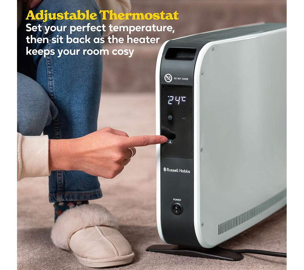 RUSSELL HOBBS RHCVHTF2004 Portable Convector Heater - White image number 6 of 13