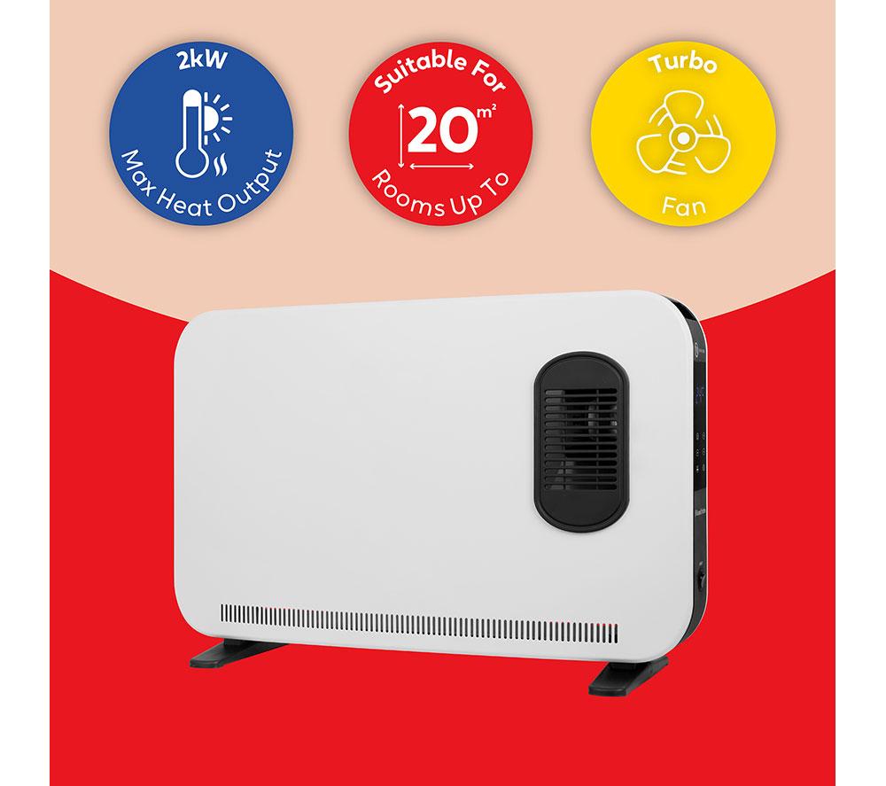 RUSSELL HOBBS RHCVHTF2004 Portable Convector Heater - White image number 10 of 13