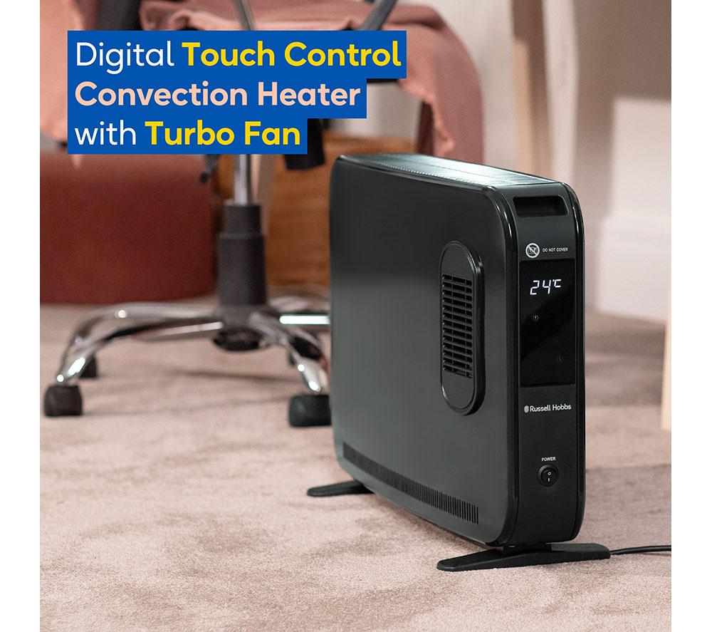 RUSSELL HOBBS RHCVHTF2004B Portable Convector Heater - Black image number 2 of 13