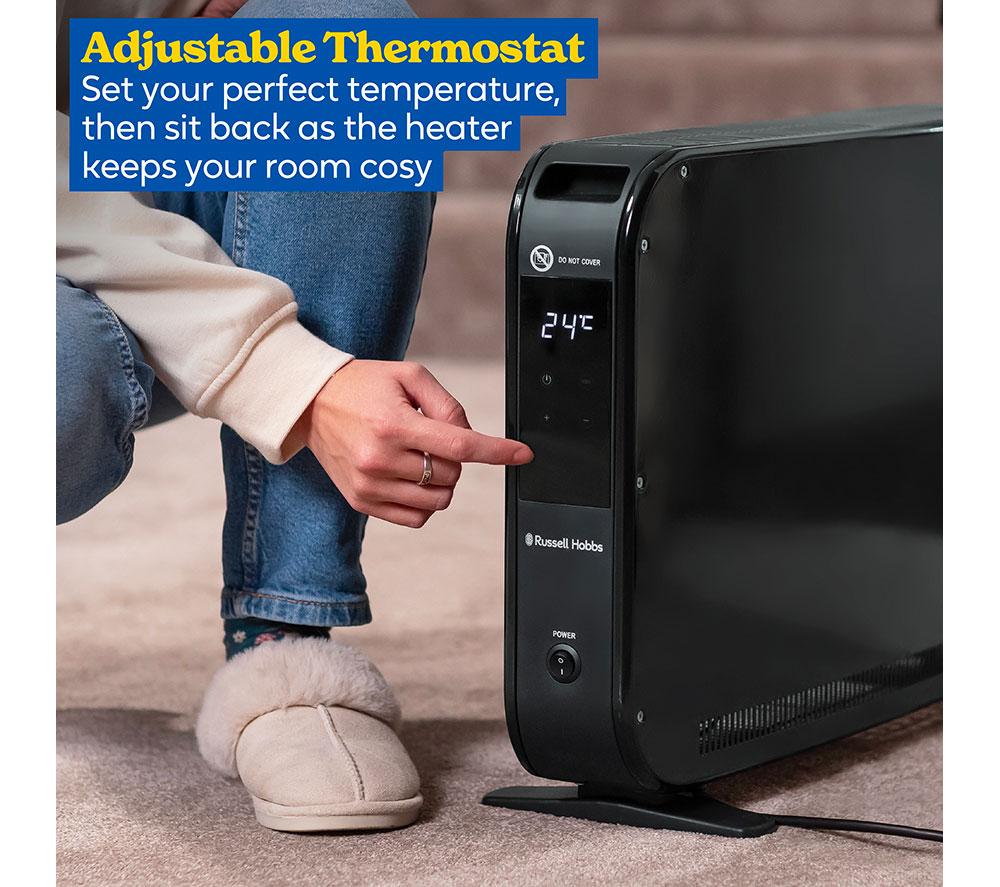 RUSSELL HOBBS RHCVHTF2004B Portable Convector Heater - Black image number 6 of 13