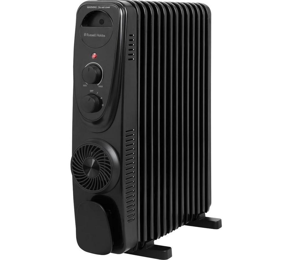 RUSSELL HOBBS RHOFR2403B Portable Oil-Filled Radiator - Black