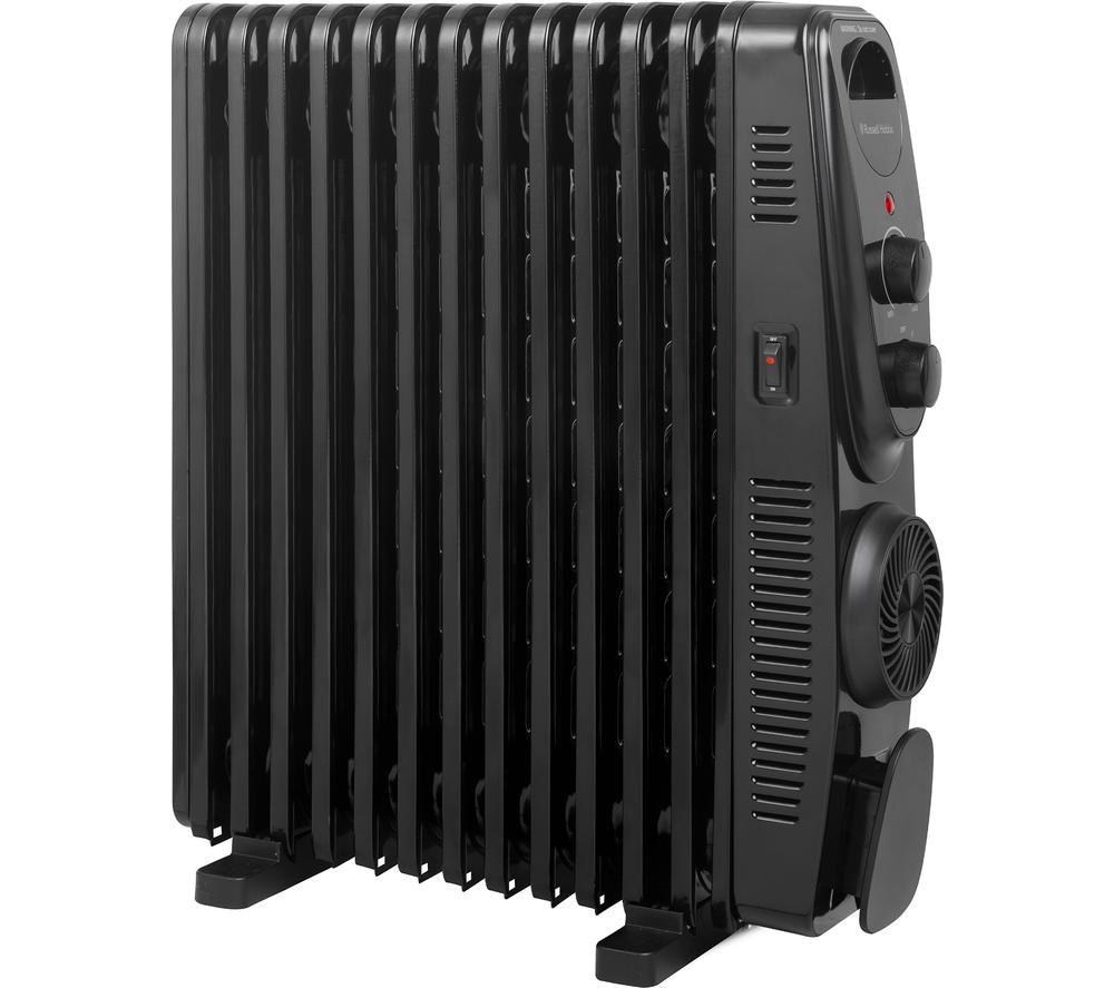 RUSSELL HOBBS RHOFR2403B Portable Oil-Filled Radiator - Black image number 3 of 4