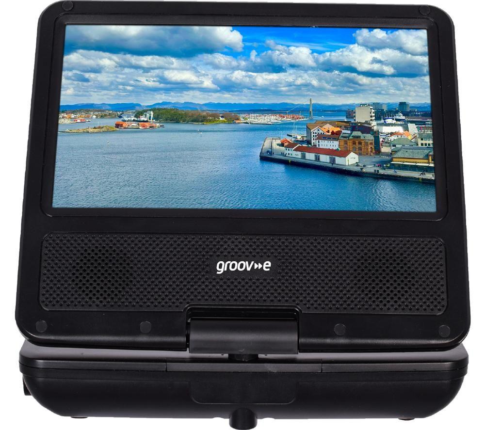GROOV-E GVDP01BK Portable DVD Player - Black image number 2 of 8