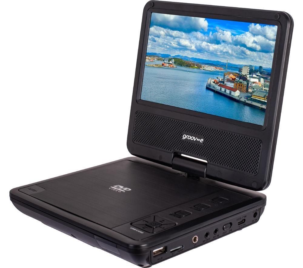 GROOV-E GVDP01BK Portable DVD Player - Black image number 5 of 8