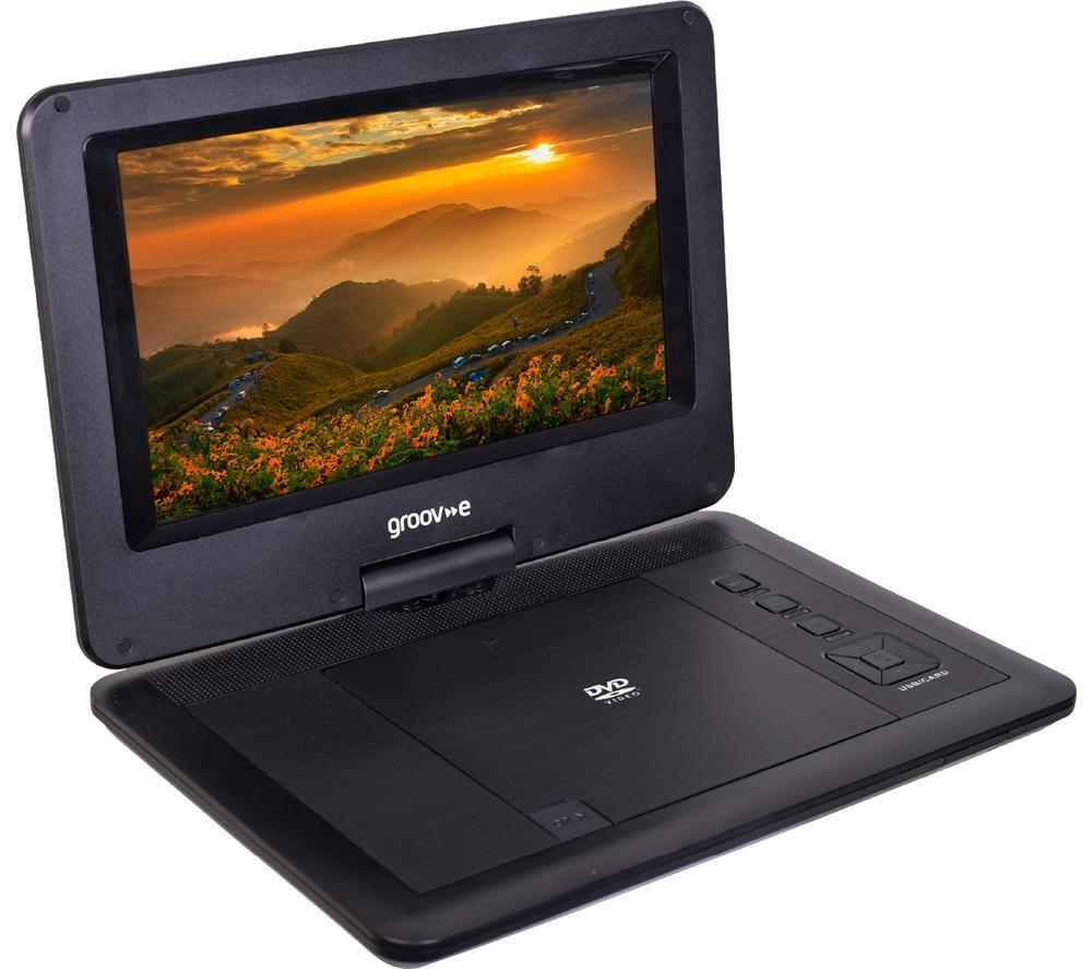 GROOV-E GVDP02BK Portable DVD Player - Black image number 6 of 7