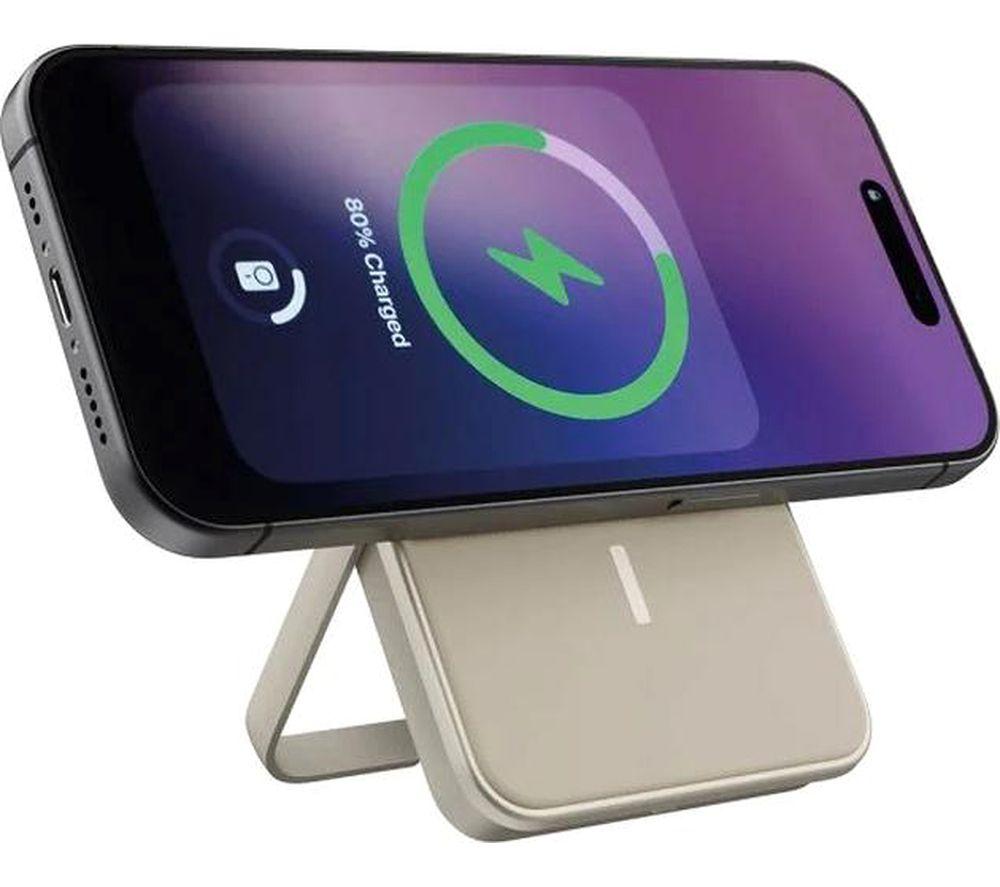 FRESH N REBEL 5000 mAh Portable Magnetic Power Bank - Silky Sand image number 5 of 10