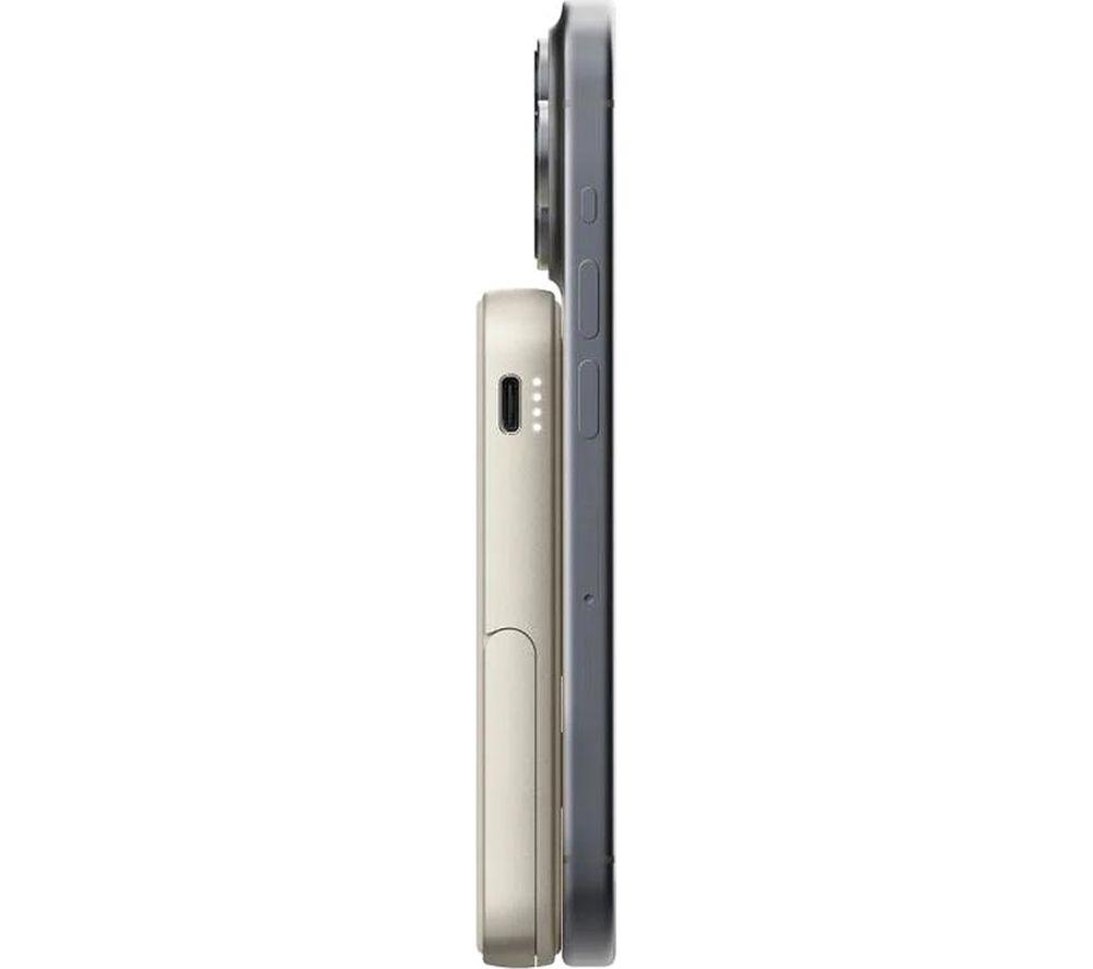 FRESH N REBEL 5000 mAh Portable Magnetic Power Bank - Silky Sand image number 7 of 10