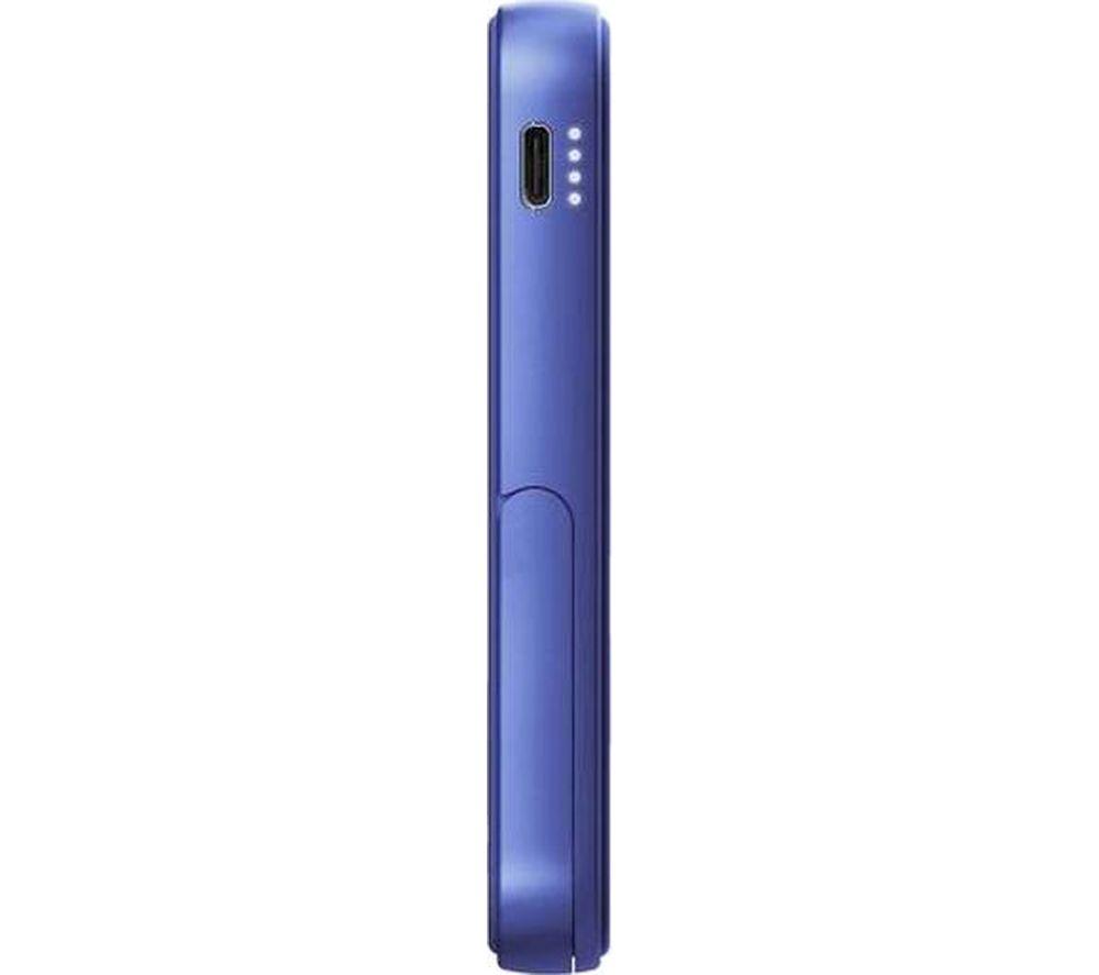 FRESH N REBEL 5000 mAh Portable Magnetic Power Bank - True Blue image number 2 of 10