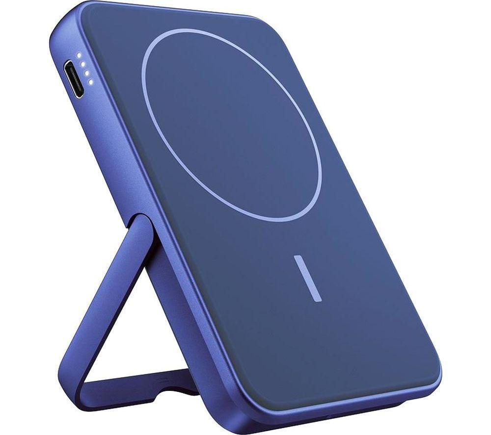 FRESH N REBEL 5000 mAh Portable Magnetic Power Bank - True Blue image number 4 of 10