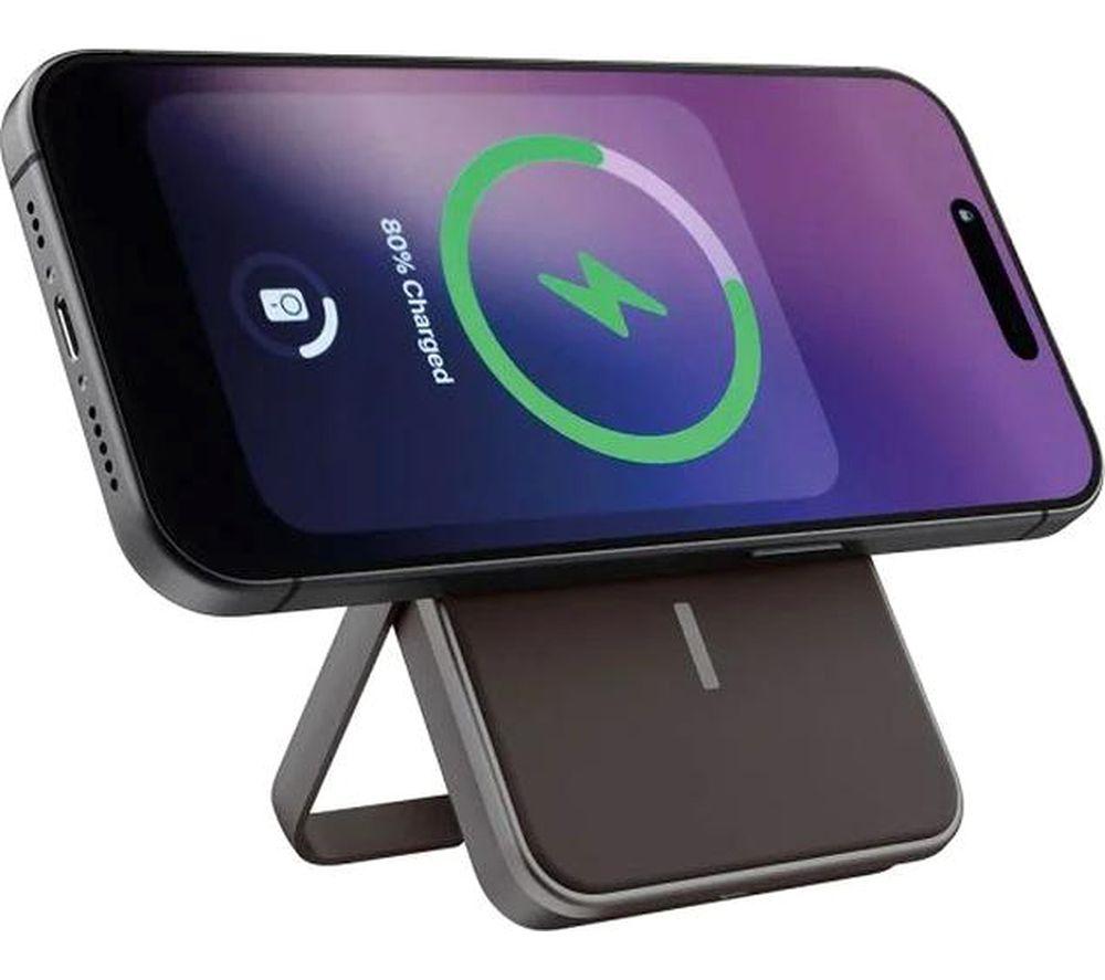 FRESH N REBEL 5000 mAh Portable Magnetic Power Bank - Storm Grey image number 9 of 10