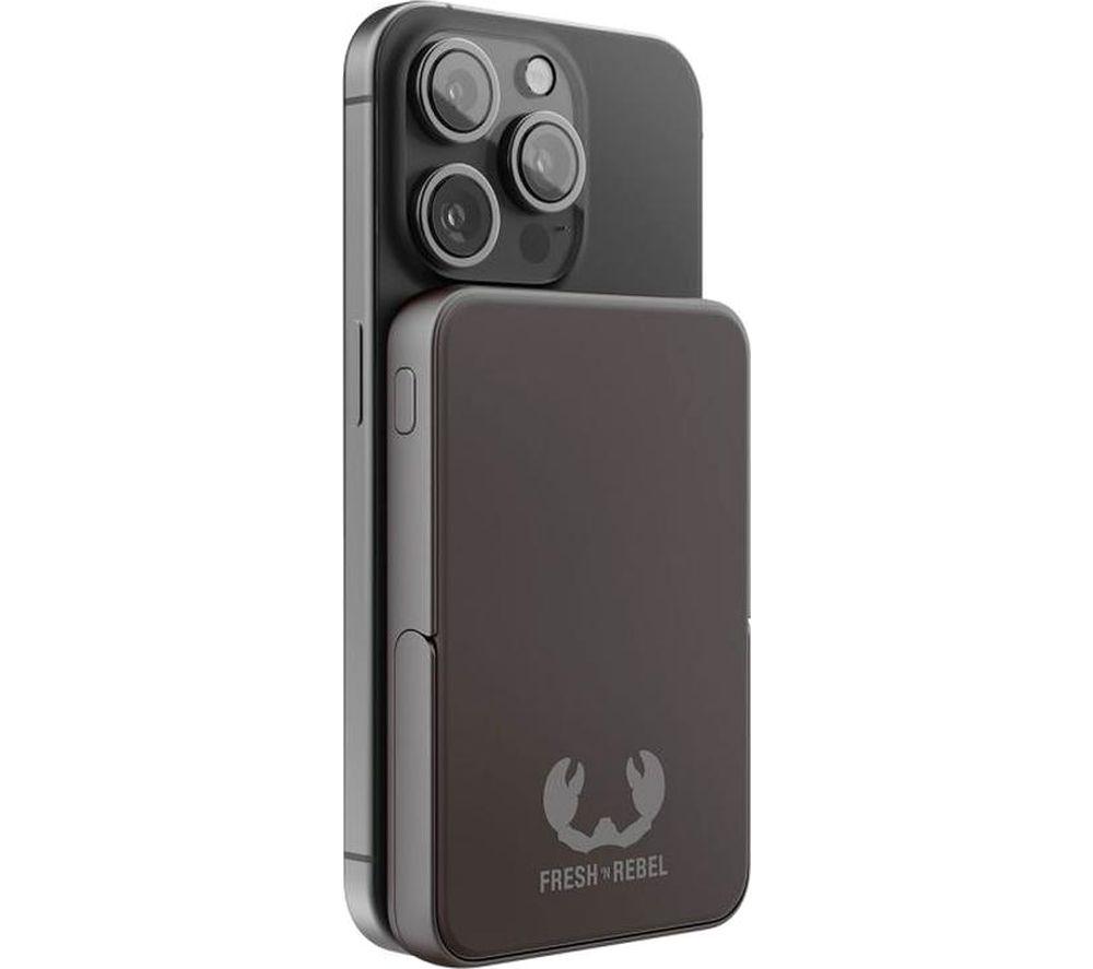 FRESH N REBEL 5000 mAh Portable Magnetic Power Bank - Storm Grey image number 10 of 10