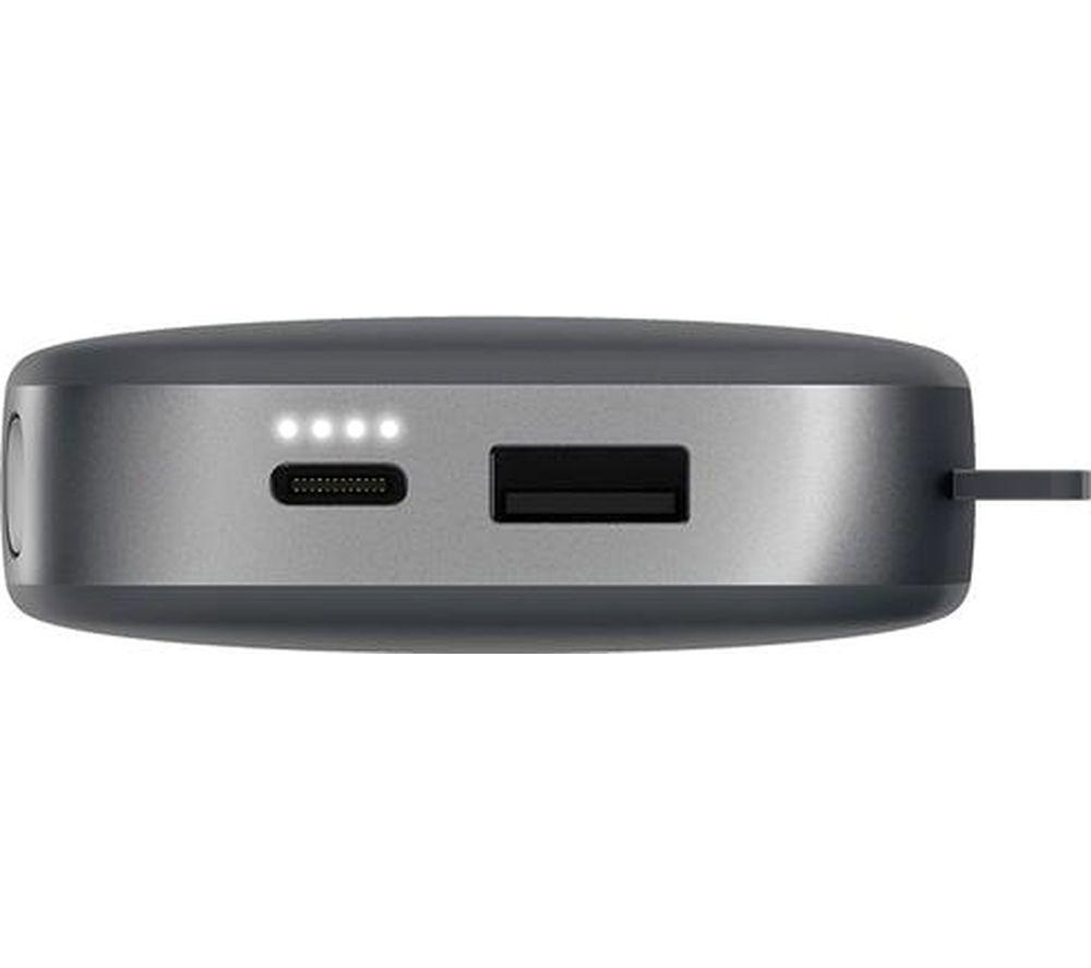 FRESH N REBEL 12000 mAh Portable Power Bank - Storm Grey image number 3 of 7