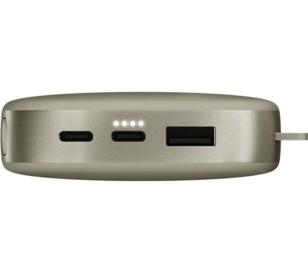 FRESH N REBEL 18000 mAh Portable Power Bank - Dried Green image number 5 of 8