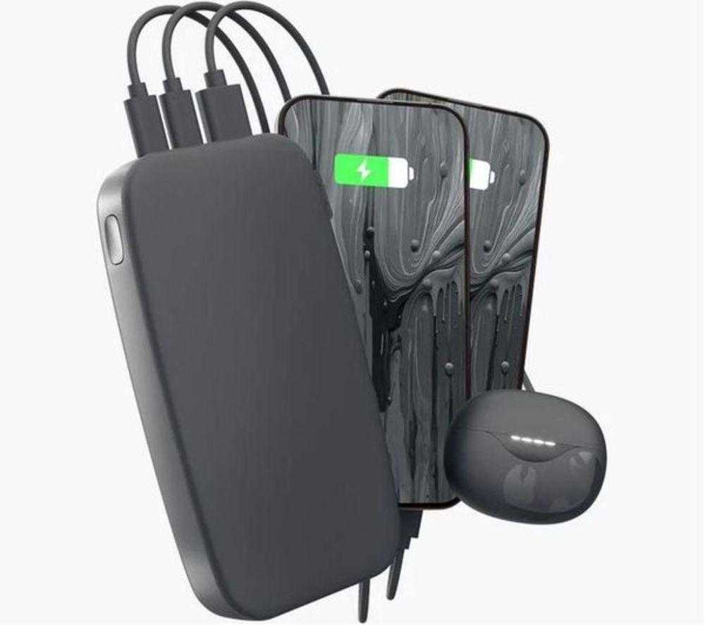 FRESH N REBEL 27000 mAh Portable Power Bank - Storm Grey image number 6 of 7