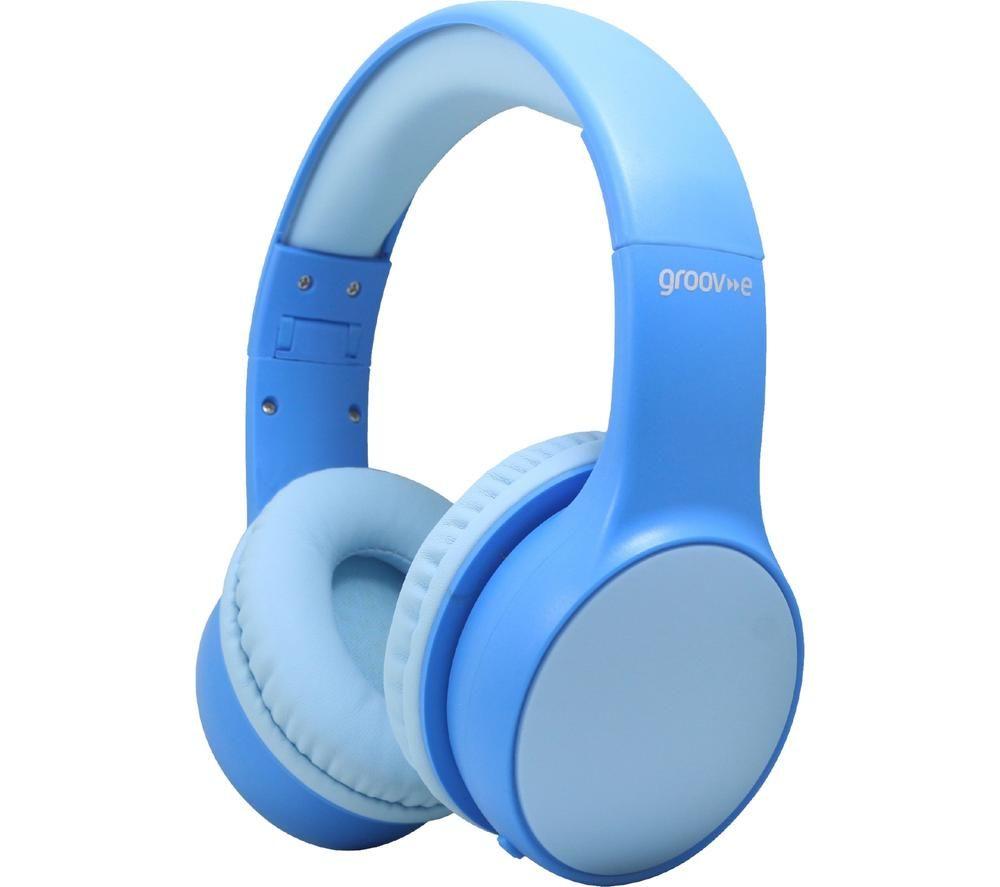 Groov-E Kidz Wireless Bluetooth Kids Headphones - Blue, Pink