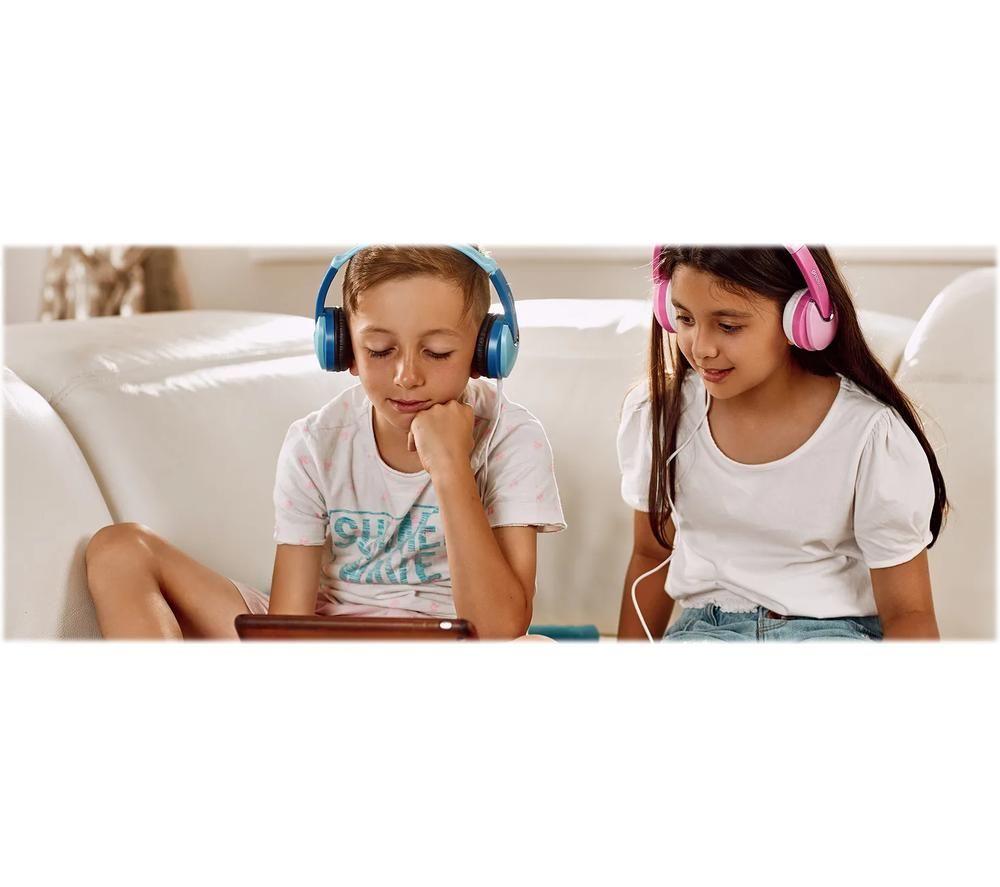 GROOV-E KIDZ Wireless Bluetooth Kids Headphones - Blue image number 2 of 3