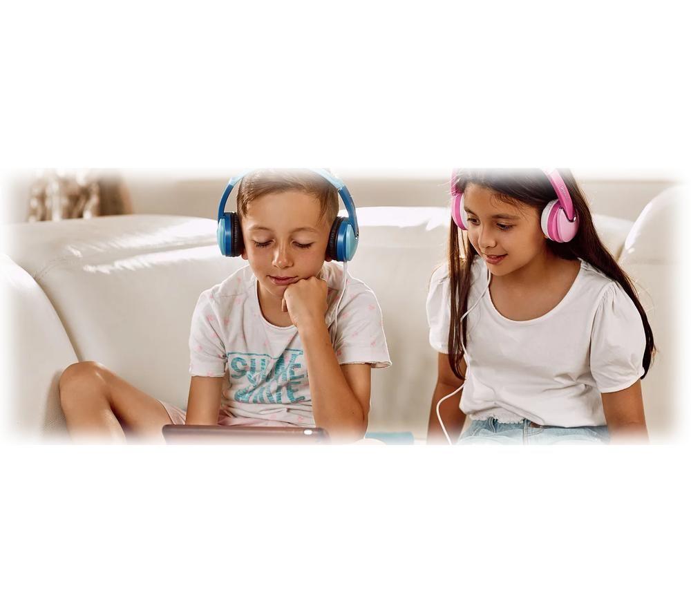 GROOV-E KIDZ Wireless Bluetooth Kids Headphones - Pink image number 2 of 2