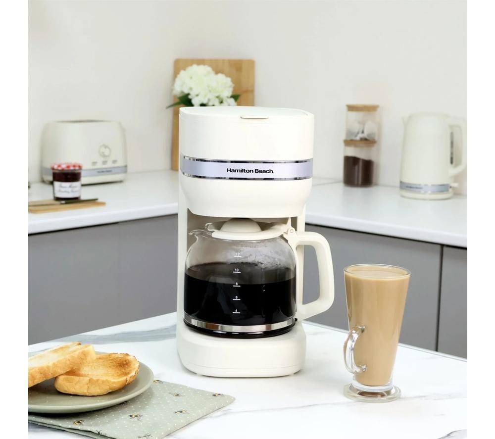 HAMILTON BEACH Ella Filter Coffee Machine - Latte image number 5 of 6