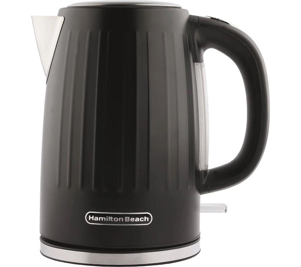HAMILTON BEACH Harmony Breakfast Jug Kettle & 4-Slice Toaster Bundle - Espresso image number 6 of 7