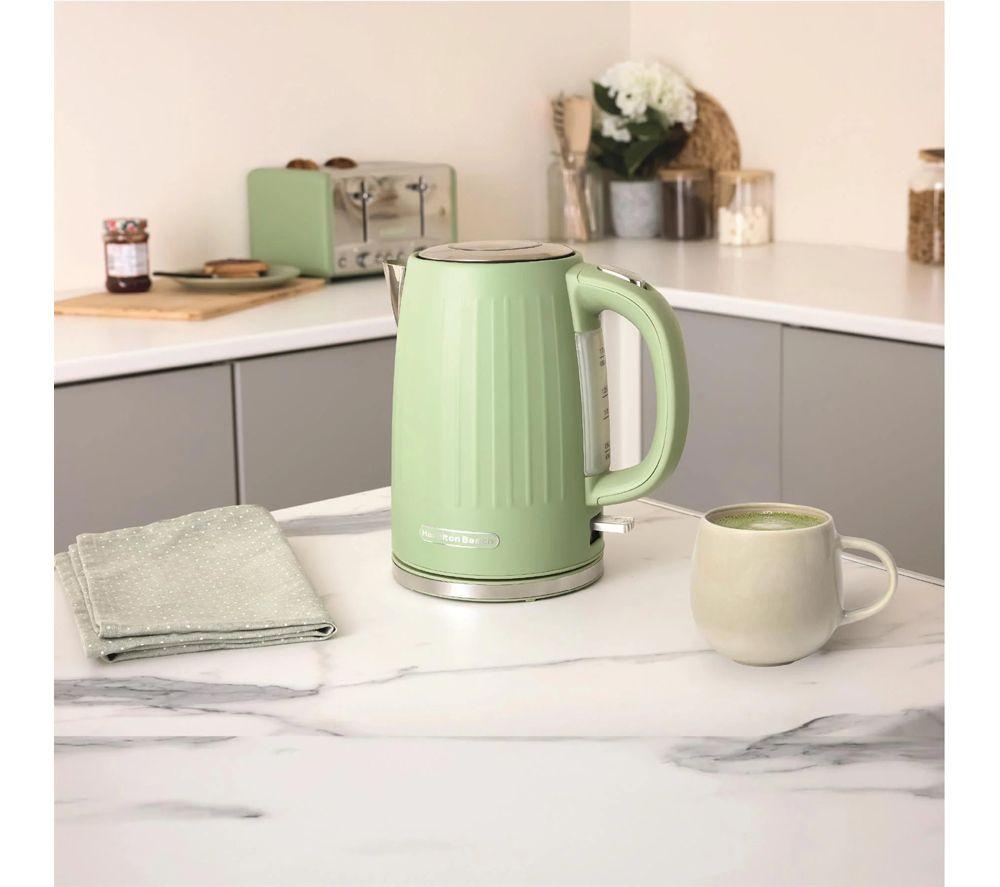 HAMILTON BEACH Harmony Breakfast Jug Kettle & 4-Slice Toaster Bundle - Matcha image number 4 of 6