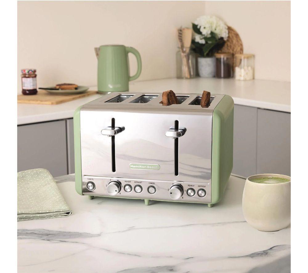 HAMILTON BEACH Harmony Breakfast Jug Kettle & 4-Slice Toaster Bundle - Matcha image number 5 of 6