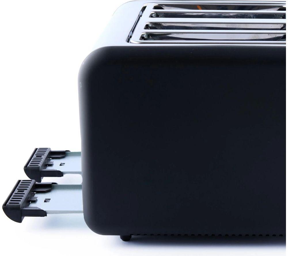 HAMILTON BEACH Scandi Breakfast Jug Kettle & 4-Slice Toaster Bundle - Black image number 8 of 8