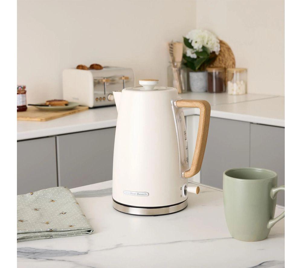 HAMILTON BEACH Scandi Breakfast Jug Kettle & 4-Slice Toaster Bundle - Cream image number 5 of 8