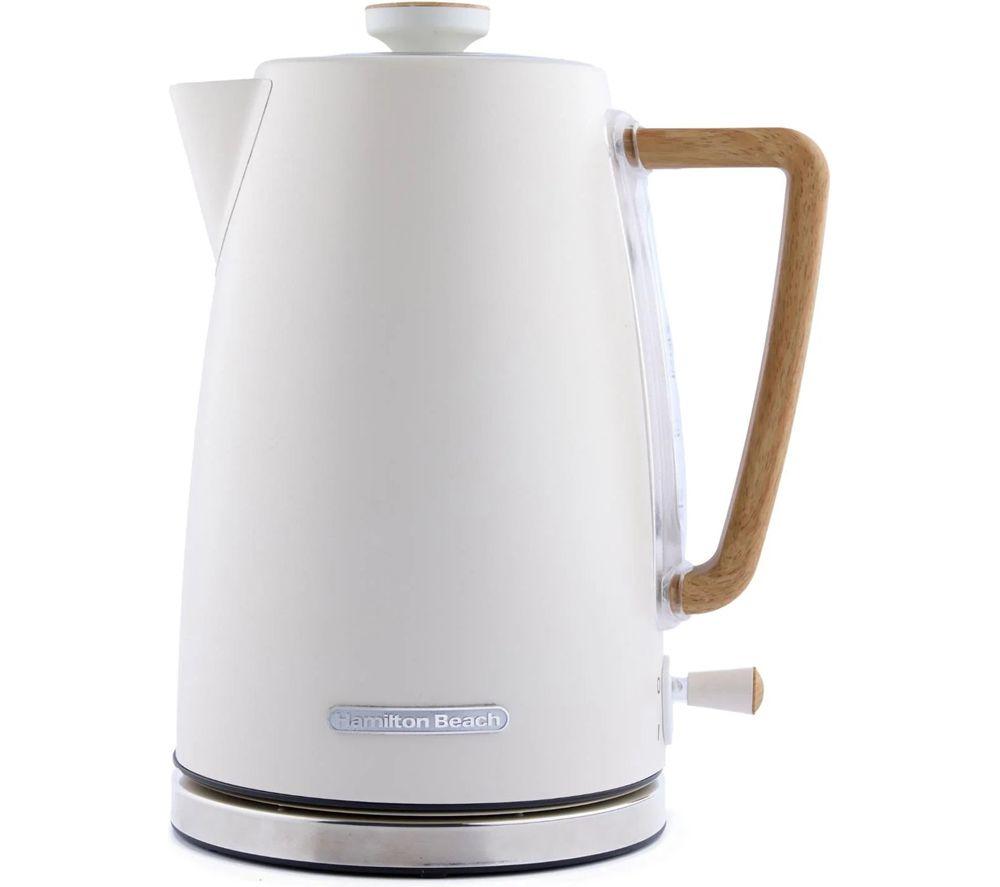 HAMILTON BEACH Scandi Breakfast Jug Kettle & 4-Slice Toaster Bundle - Cream image number 6 of 8