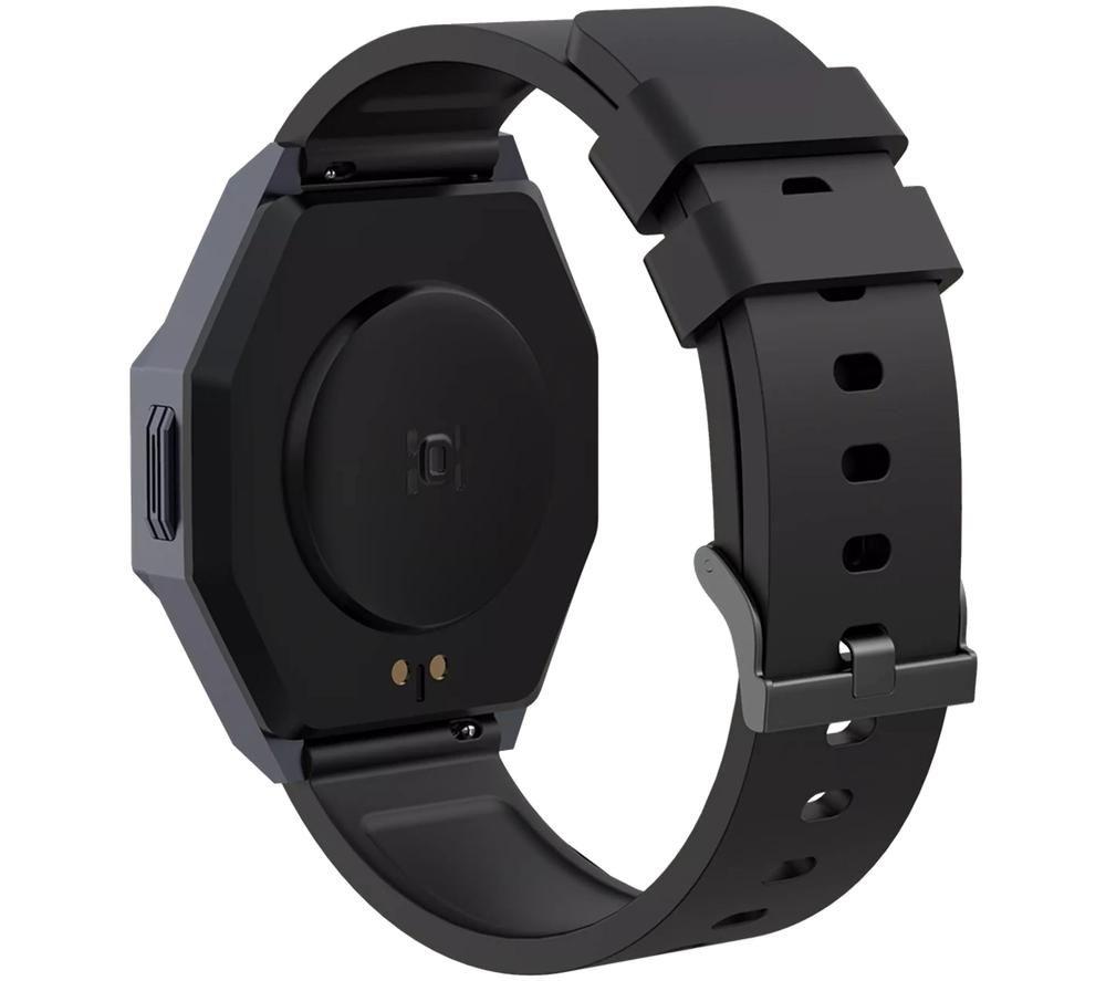 CANYON Otto SW-86 Smart Watch - Black, Silicone Strap image number 2 of 7