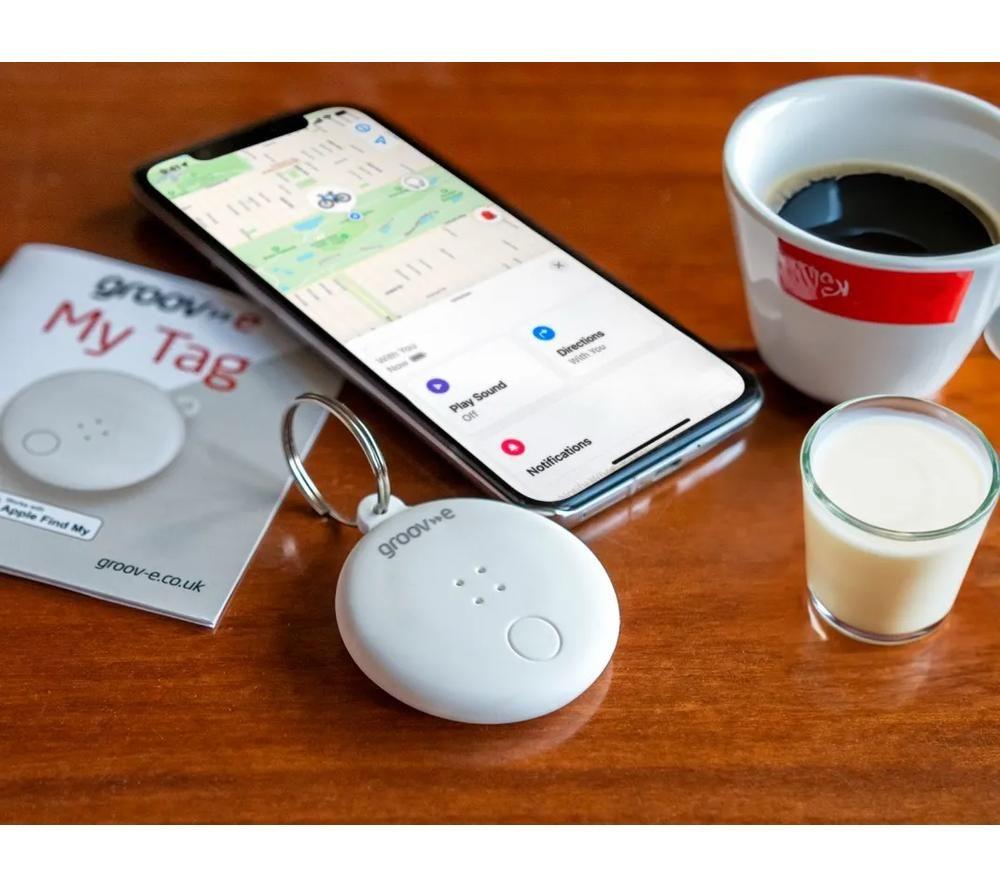 GROOV-E My Tag Smart Trackers - Pack of 2, White image number 4 of 6