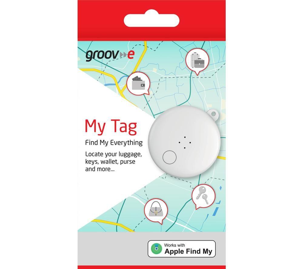 GROOV-E My Tag Smart Tracker - Pack of 3, White image number 2 of 3