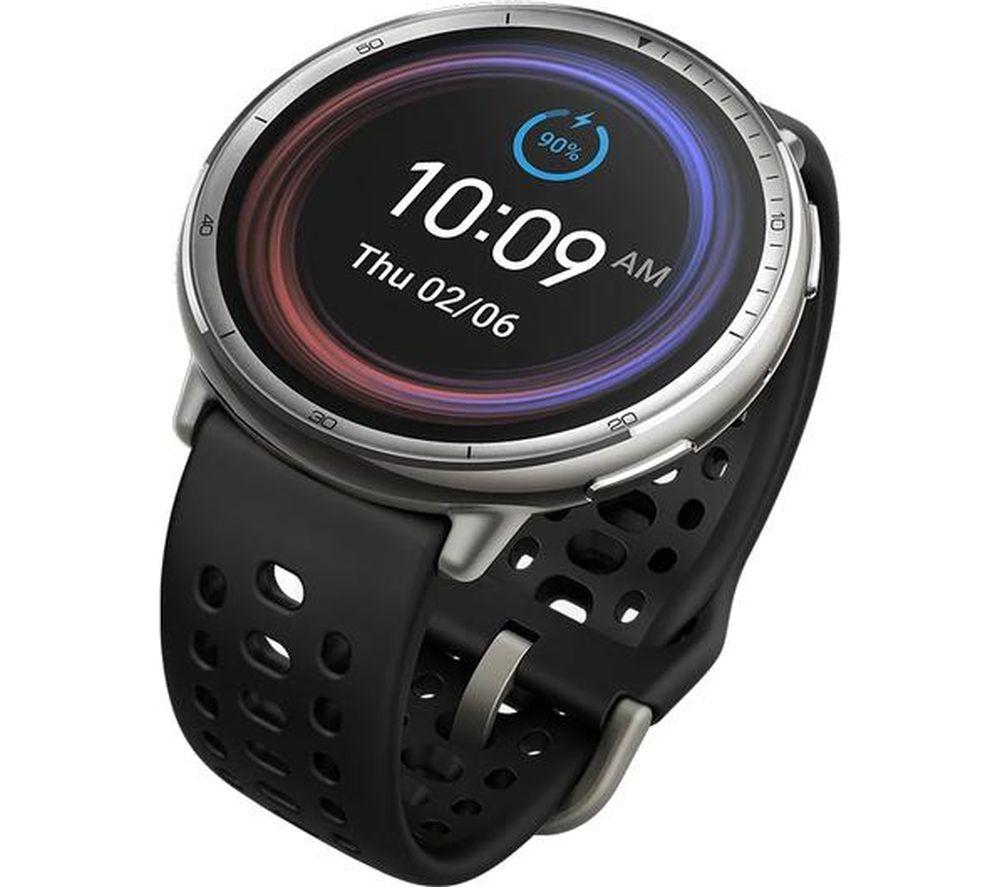 AMAZFIT Active 2 Smart Watch - Black, Silicone Strap image number 2 of 2