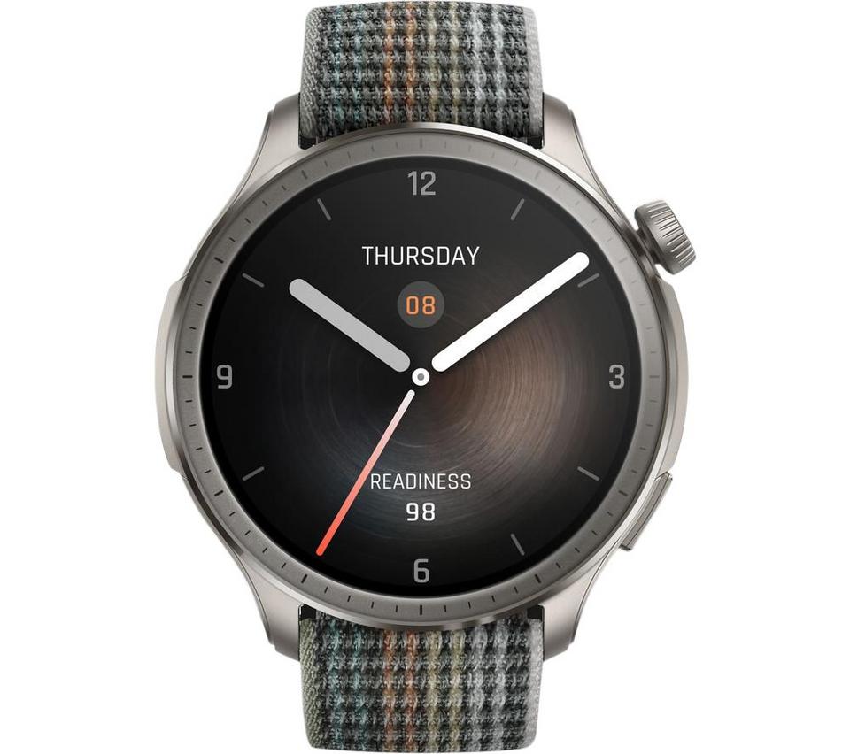 AMAZFIT Balance Smart Watch - Sunset Grey, Nylon Strap, 46 mm