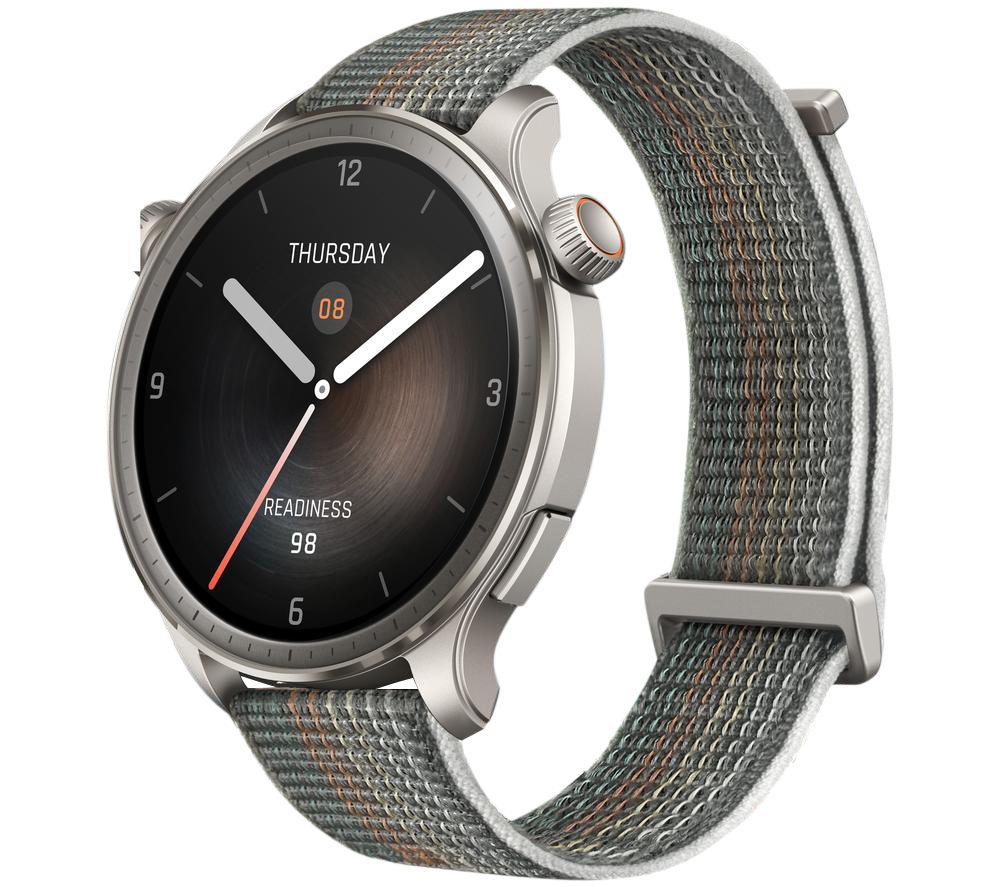 AMAZFIT Balance Smart Watch - Sunset Grey, Nylon Strap, 46 mm image number 2 of 5