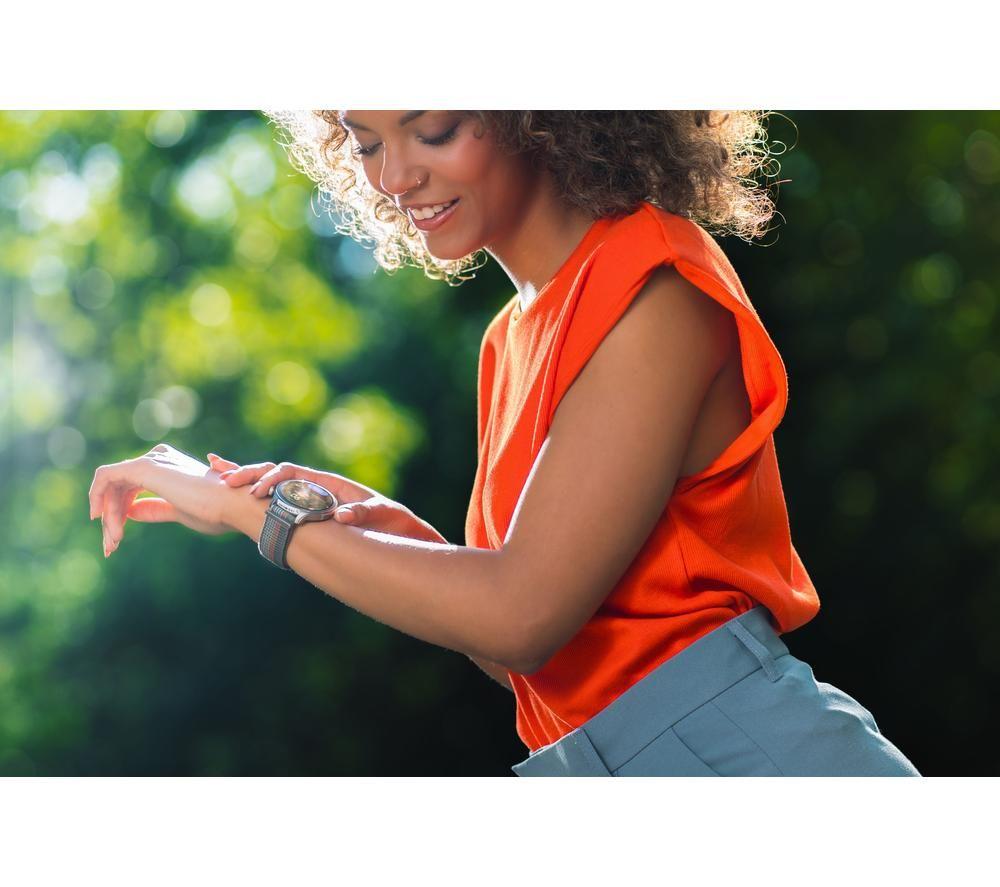 AMAZFIT Balance Smart Watch - Sunset Grey, Nylon Strap, 46 mm image number 5 of 5