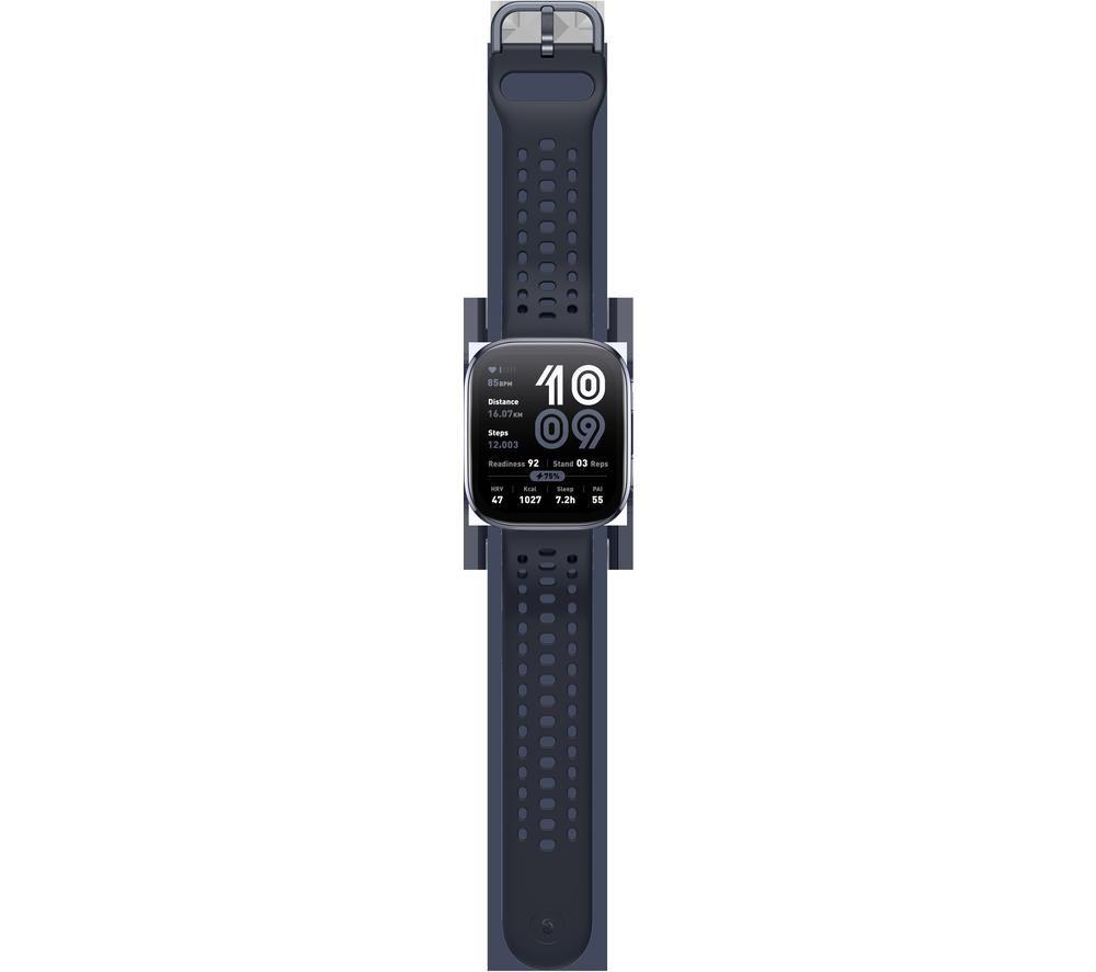 AMAZFIT Bip 6 Smart Watch - Black, Silicone Strap, 46 mm image number 4 of 5
