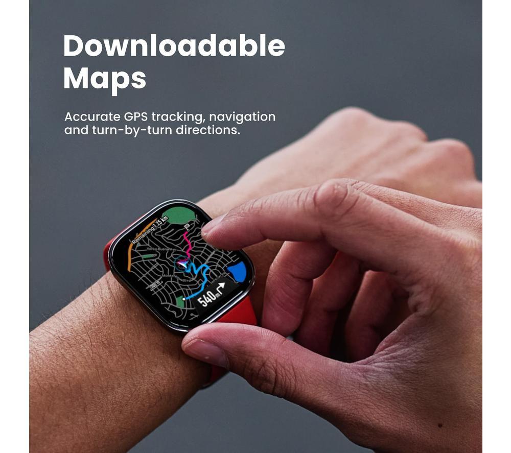 AMAZFIT Bip 6 Smart Watch - Red image number 2 of 2