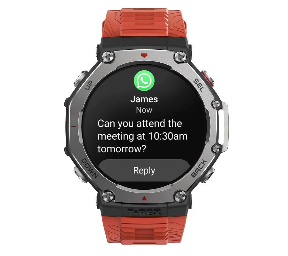 Custodia Protettiva In Silicone Per Amazfit T-Rex - Antiurto, Infrangibile, Lavabile - Cover Sottile Per Smartwatch - Colore Nero