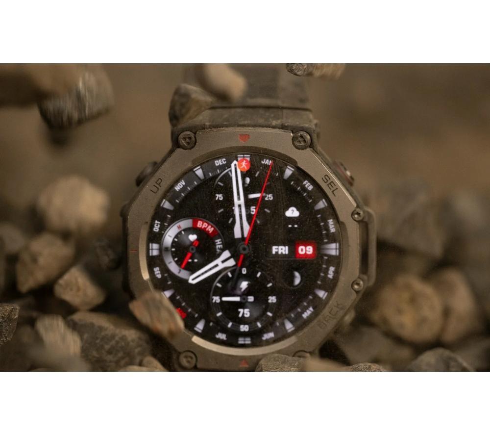 AMAZFIT T-Rex 3 Smart Watch - Onyx, Silicone Strap image number 2 of 10
