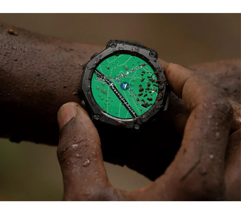 AMAZFIT T-Rex 3 Smart Watch - Onyx, Silicone Strap image number 4 of 10